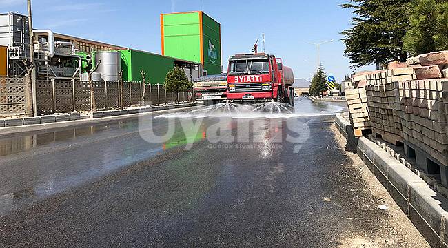 Karaman OSB'de Çok Kapsamlı Temizlik Çalışması