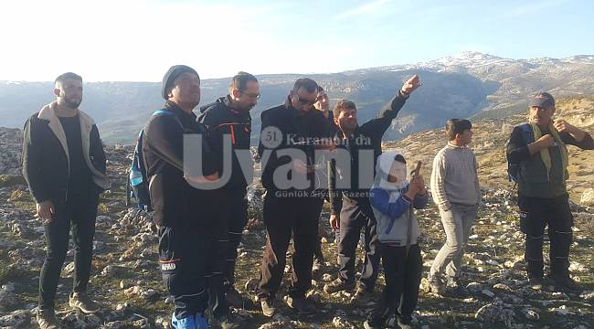 Karaman'da kayıp vatandaşları AFAD kurtardı
