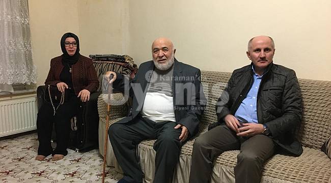 Meral Ailesi Emekli Öğretmen Necati Yeniel'e misafir oldu