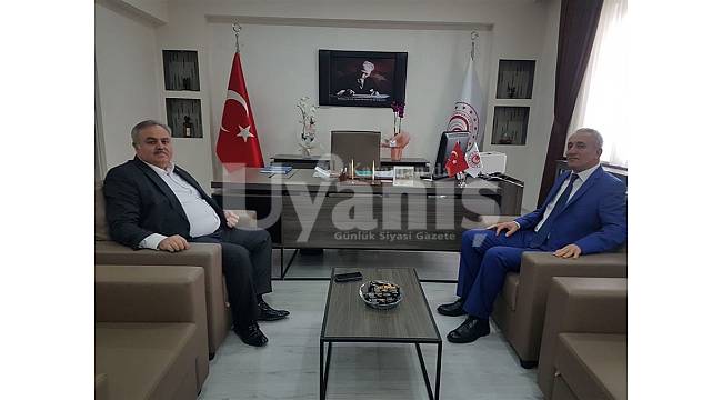 Milletvekili Şeker'den Özcan'a hayırlı olsun ziyareti