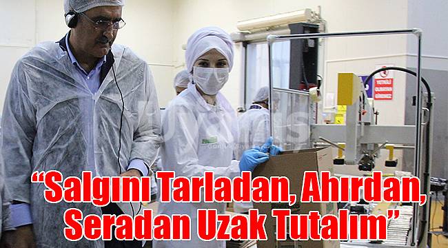 “Salgını Tarladan, Ahırdan; Seradan Uzak Tutalım, Gıdada Sıkıntı Yaşamayalım”