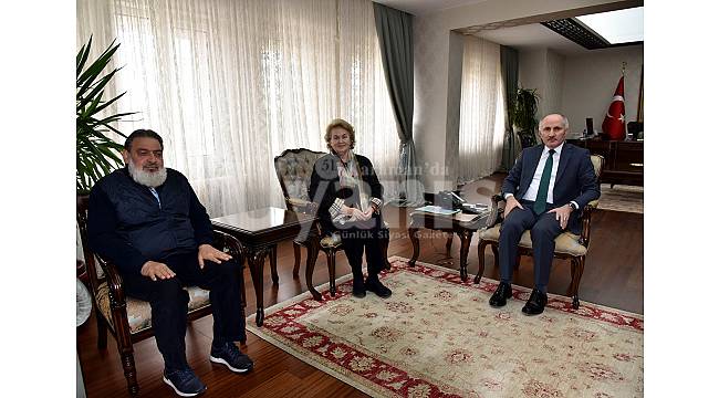 Uluslararası Mevlana Vakfından Vali Fahri Meral’e Ziyaret