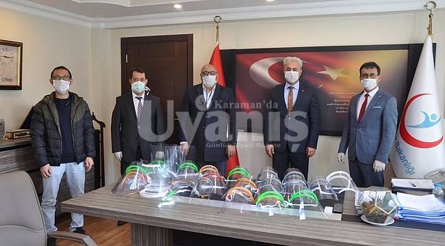 Üretilen Maskeler Sağlık Müdürlüğüne teslim edildi