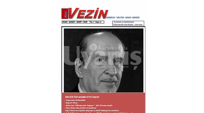 Vezin dergisinin 2. Sayısı çıktı