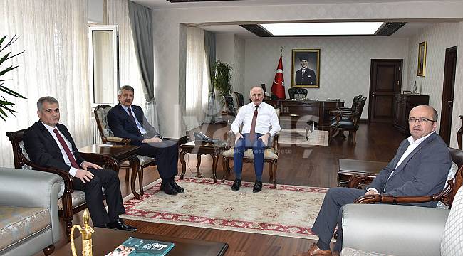 Yeşilay Karaman Şubesinden Nezaket Ziyareti