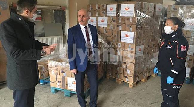 Ahmet ve Nezahat Keleşoğlu Vakfı ile Selçuk Ecza Deposu Holding Anonim Şirketinden Yardım