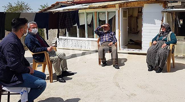 Alime Teyze'den anlamlı destek