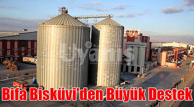 Bifa Bisküvi'den büyük destek