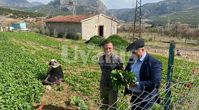 "Bu ülkenin çiftçisi üretmek için çabalıyor"