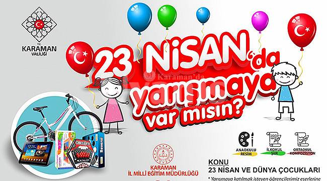 Haydi Çocuklar, Kalemlerle ve Fırçalarla 23 Nisanı Anlatmaya