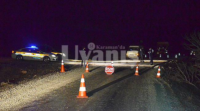 Karaman'da bir köy karantinaya alındı