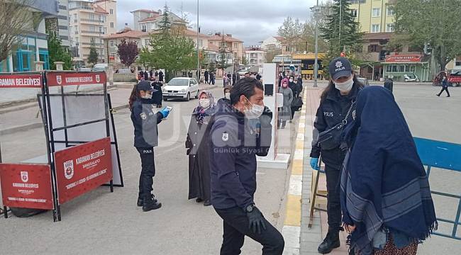 Karaman'da pazar denetimleri aralıksız devam ediyor