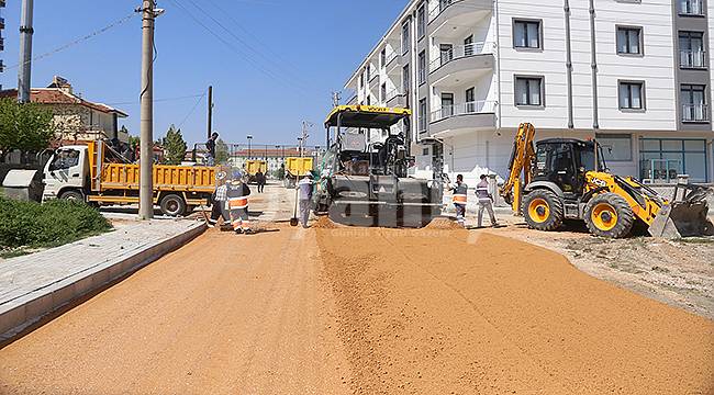 Karaman'da üst yapı çalışmaları devam ediyor