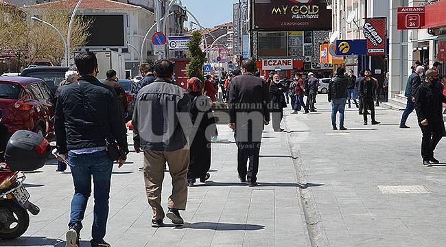 Karaman evde kal çağrısına uymadı