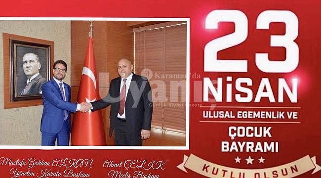 Karaman Ticaret ve Sanayi Odası’ndan 23 Nisan Mesajı