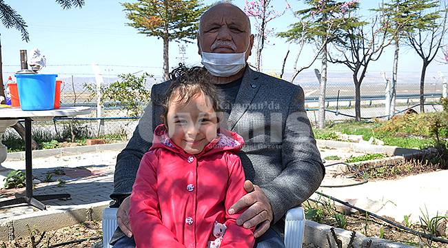 Küçük Öykü'den evde kal çağrısı