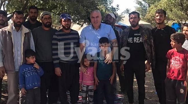 Mevsimlik işçiler Karaman'a gelmeye başladı