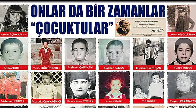 Onlar da bir zamanlar çocuktular