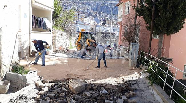 Parke çalışmaları devam ediyor