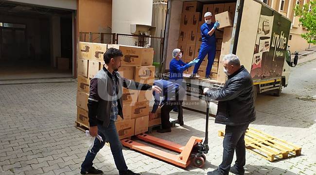 Sağlık çalışanlarına destek devam ediyor