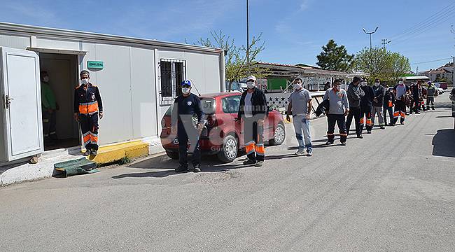 Temizlik Personeli Sağlık Taramasından Geçti