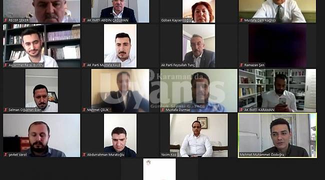 AK Parti Karaman İl Başkanlığı partilerle bayramlaştı