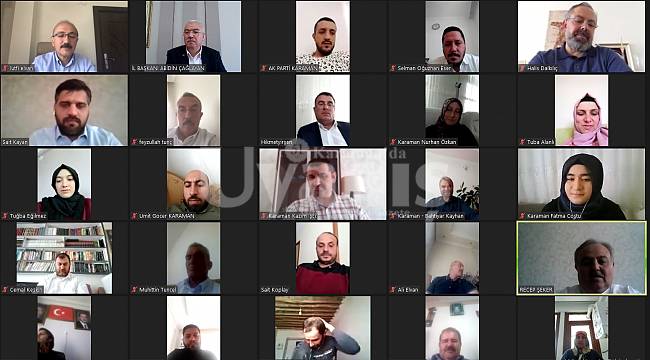 AK Parti Karaman teşkilatı bayramlaştı