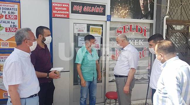 Çağlayan'dan berber ve kuaförlere ziyaret