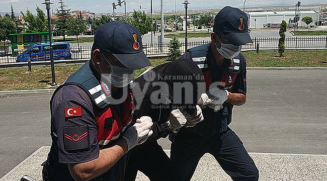 Karaman'da Adliyeye Sevk Edilen Zanlı Tutuklandı