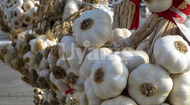 Karaman'da fiyatı en çok artan ürün Sarımsak oldu