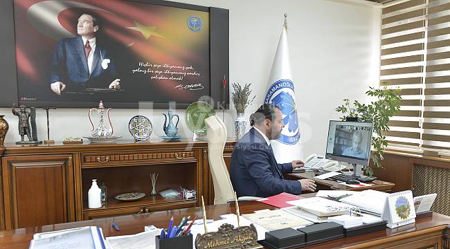 KMÜ'de uzaktan erişimli senato toplantısı