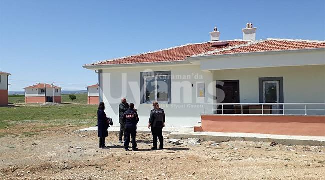 Seyithasan Köyünde Yapılan Afet Konutları Bitiyor