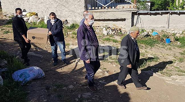 Yardım Kolileri ihtiyaç sahiplerine teslim edildi
