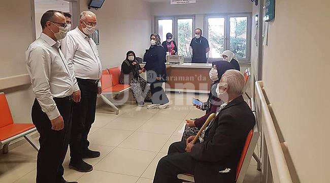 Çağlayan, ziyaretlerine devam ediyor