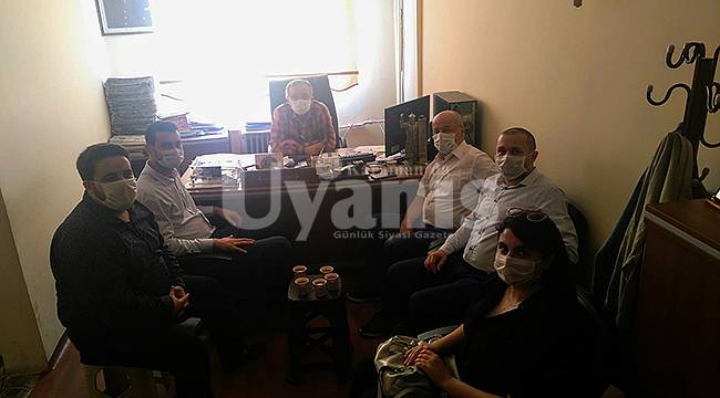 CHP İl Yönetiminden Gazetemize Ziyaret
