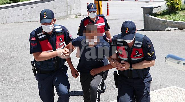 Cinayet işleyen 14 yaşındaki çocuk adliyeye sevk edildi