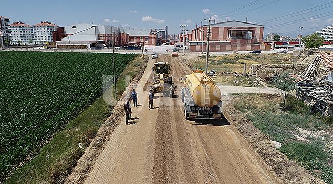 Karaman Açık Cezaevi Yolu Asfaltlanıyor