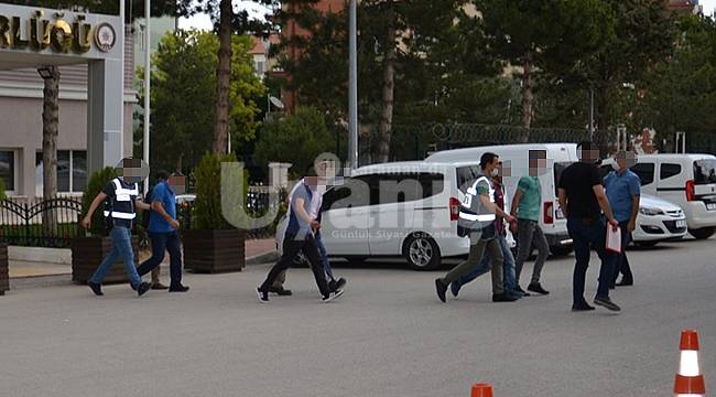 Karaman'da 12 Kişi Tutuklandı