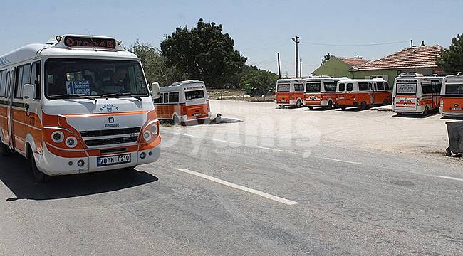 Karaman'da Dolmuş Seferleri Başlıyor