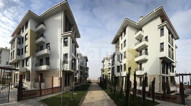 Karaman'da Mayıs ayında 120 konut satıldı