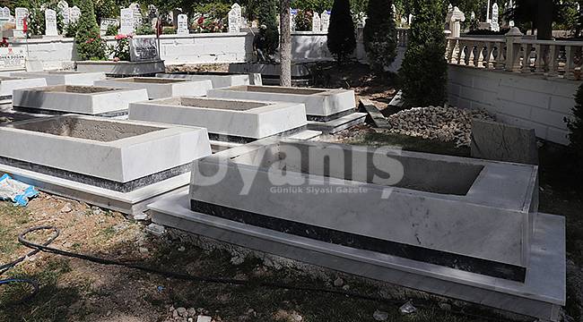Karaman Garnizon Şehitliği yenileniyor