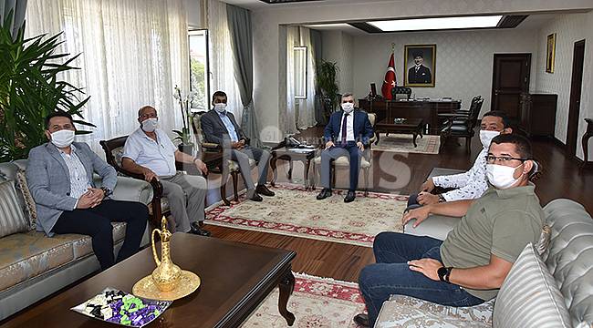 Karaman Ticaret Borsası’ndan Vali Işık’a ziyaret