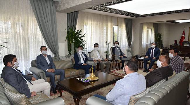 Karaman Ticaret ve Sanayi Odası'ndan Vali Işık'a ziyaret
