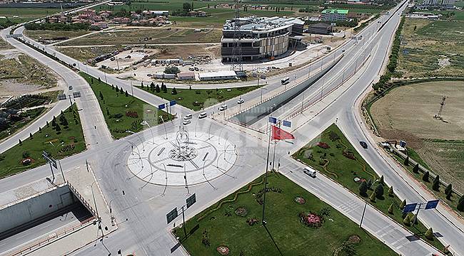 Kavşaklar daha görsel ve kullanışlı hale getiriliyor