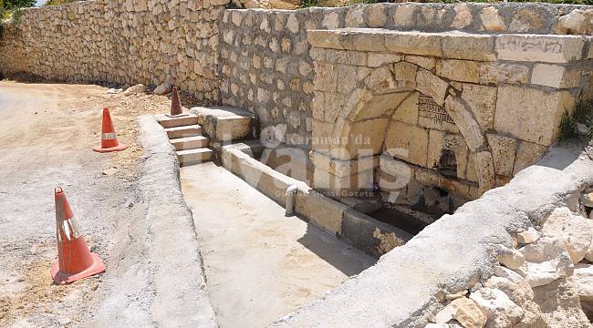 Köprü yakasındaki tarihi çeşme restore edildi