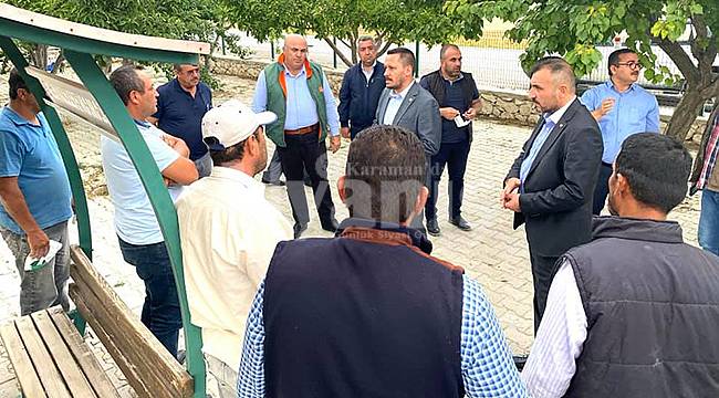 Köylülerin kuyu ruhsatı sorunu çözülecek