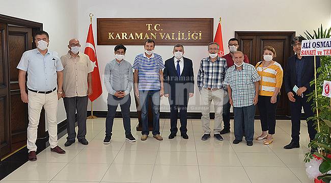 Vali Işık; "Karaman'da Hizmet İçin Birlikte Çalışacağız"