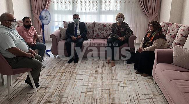 Vali Işık Şehit Mevlüt Dündar'ın Ailesini Ziyaret Etti