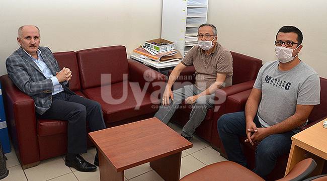 Vali Meral'den gazetemize veda ziyareti