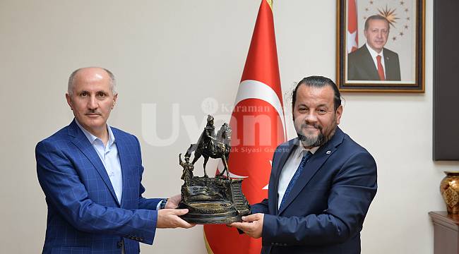 Vali Meral'den veda ziyareti